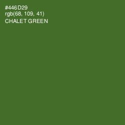 #446D29 - Chalet Green Color Image